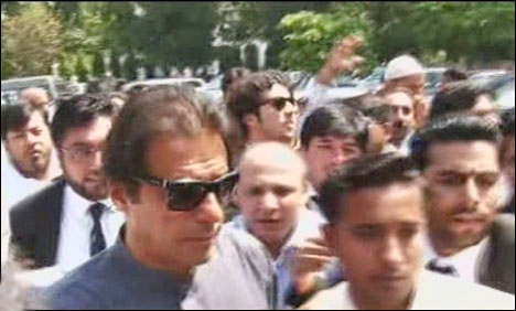 LHC CJ takes notice of PTI workers ruckus 